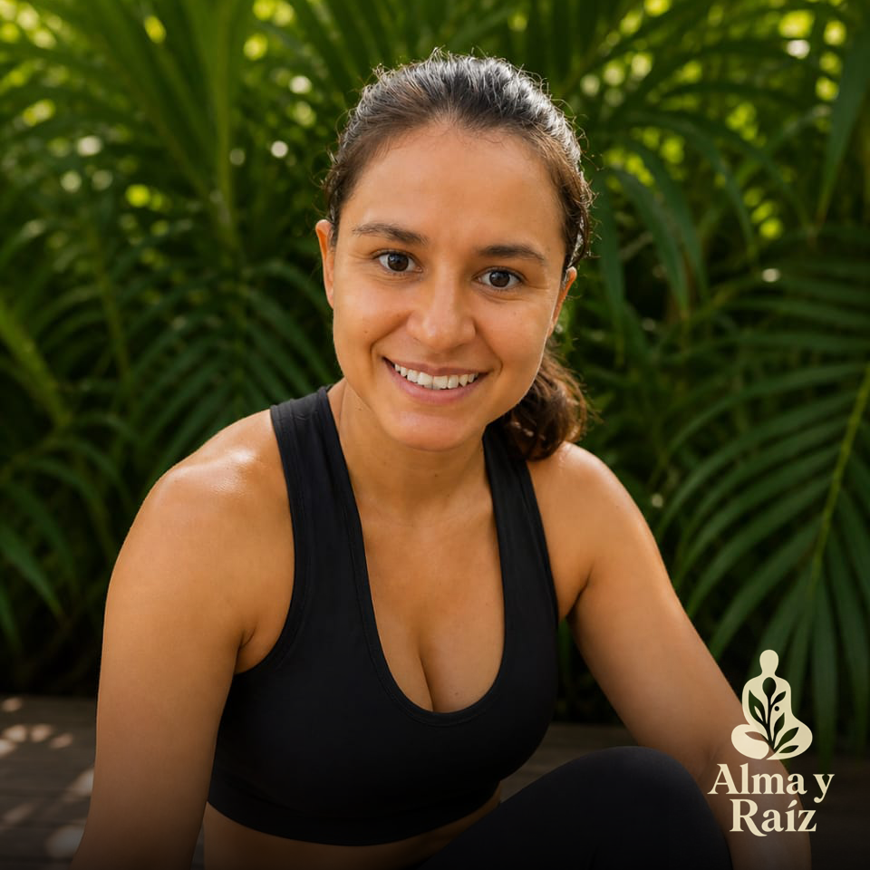 Brenda, facilitadora de Hatha Yoga