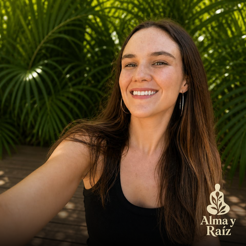 Daniela, facilitadora de alimentación consciente y terapia transpersonal