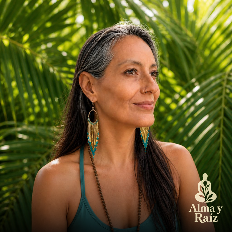 Nandini, facilitadora de Om Chanting